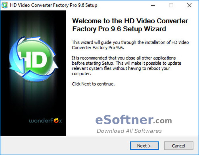 Wonderfox free video converter factory